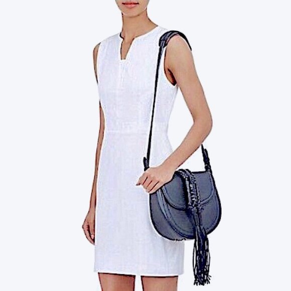 New Altuzarra Ghianda Knot Saddle Bag in Black Leather - Picture 4 of 14